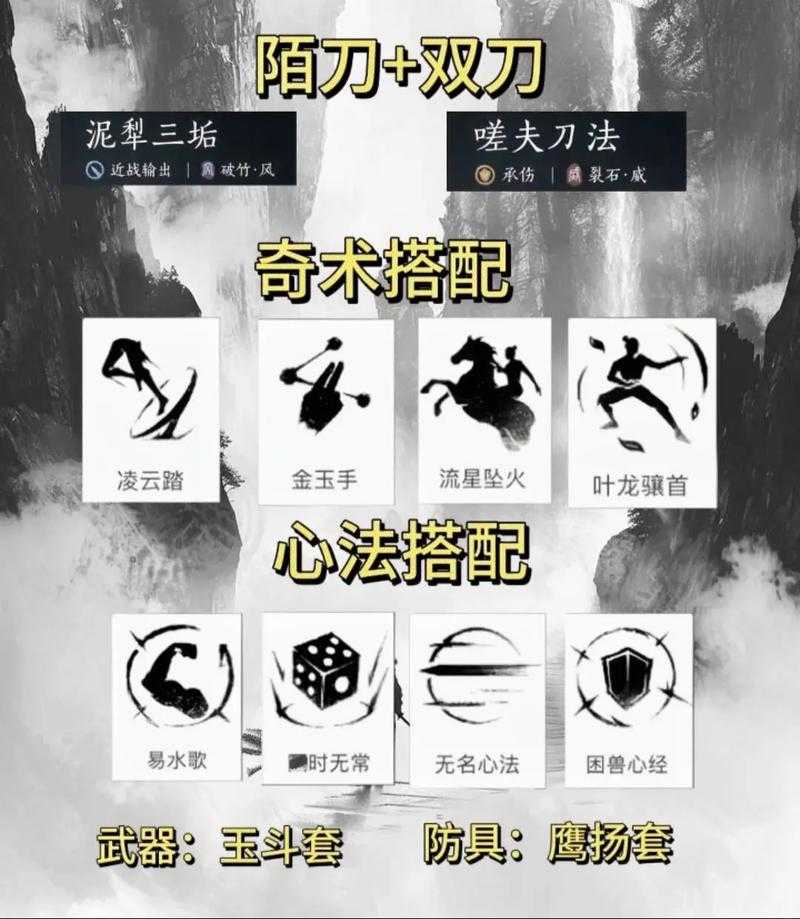 刀剑天下纯正武学出江湖技巧是什么