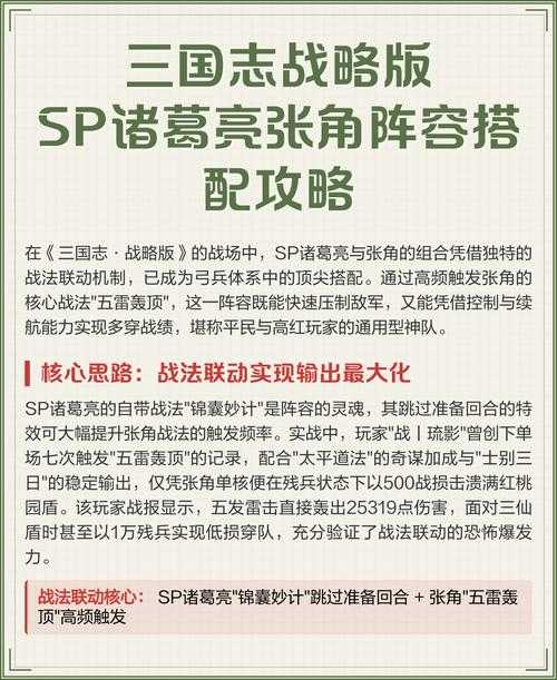 三国志战略版SP诸葛亮组队策略全解析,资源管理中的智慧博弈